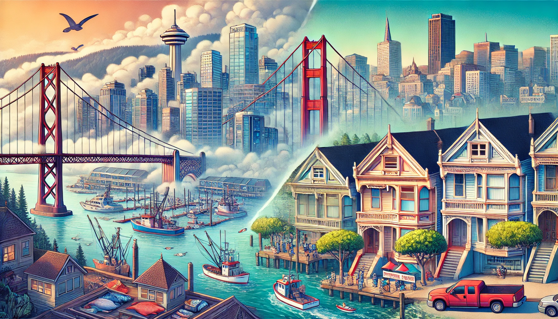 A Tale of Two Cities - Part 8: Vancouver vs. San Francisco in Fog, Fish, and Fabulous Real Estate
